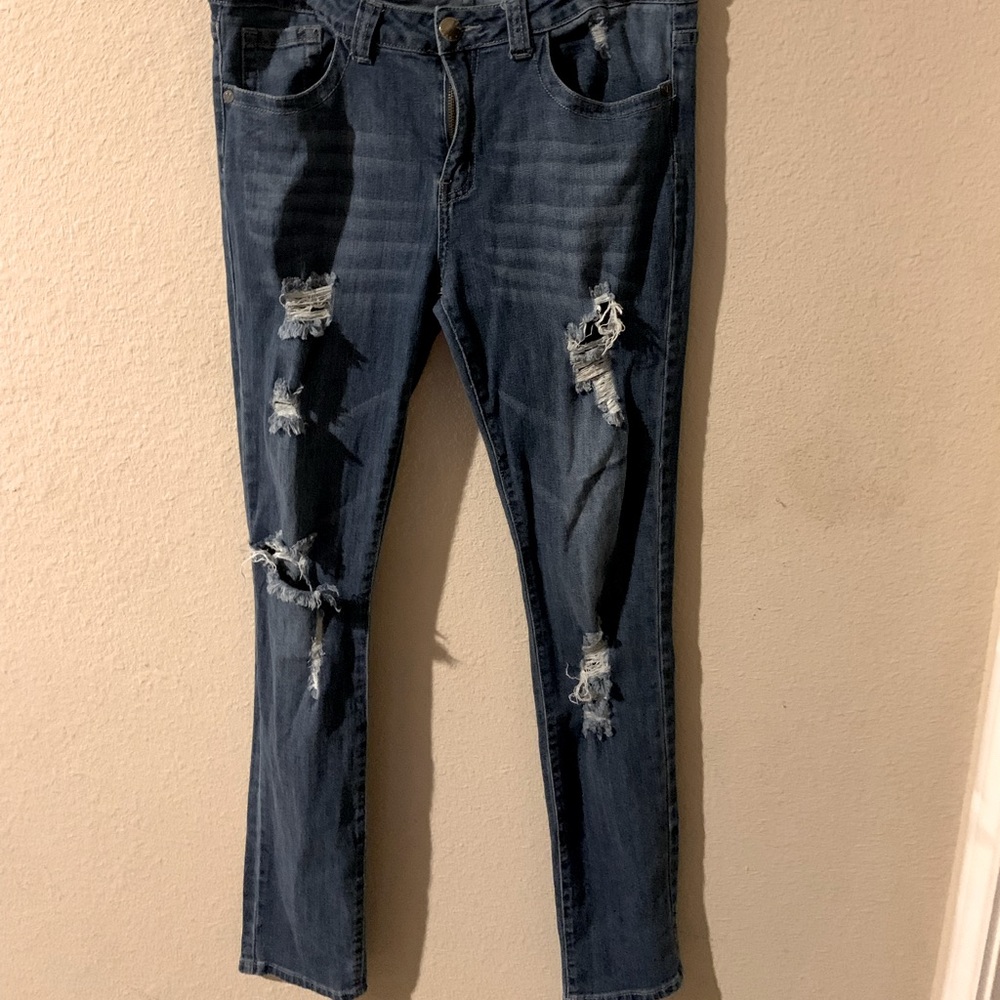 Be Mine Distressed Jeans